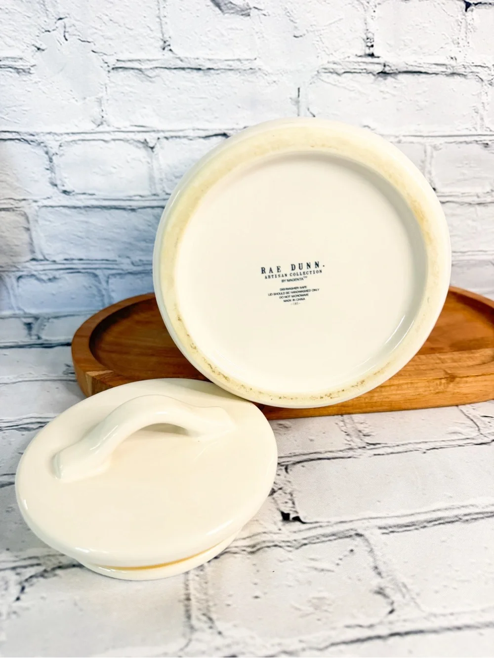 Rae Dunn Ceramic Brown Sugar Canister